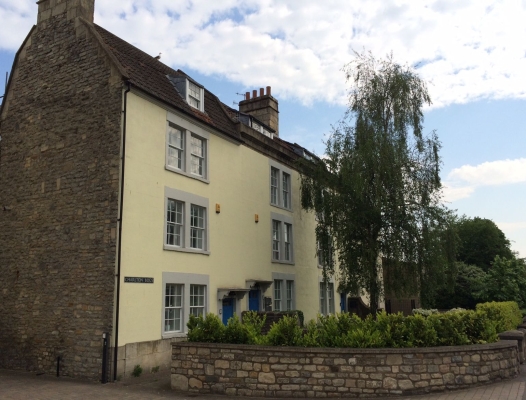 A view of Charlton Buildings, Twerton in 2016; By kind permission of John Branston