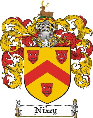 The Nixey coat of arms by 4crests.com